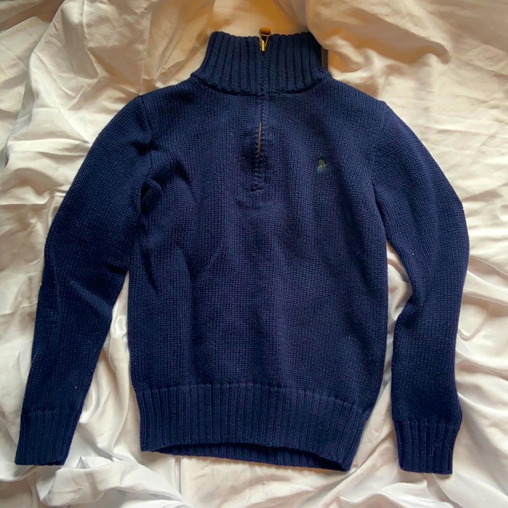 Ralph Lauren blue sweater size 6 boys
